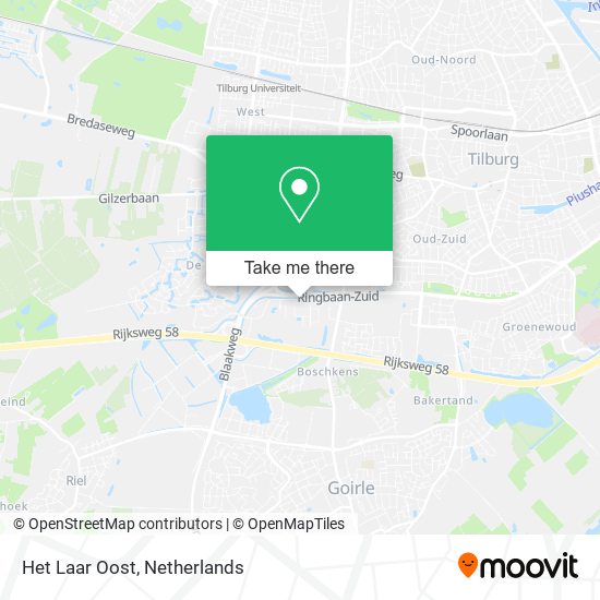 Het Laar Oost map