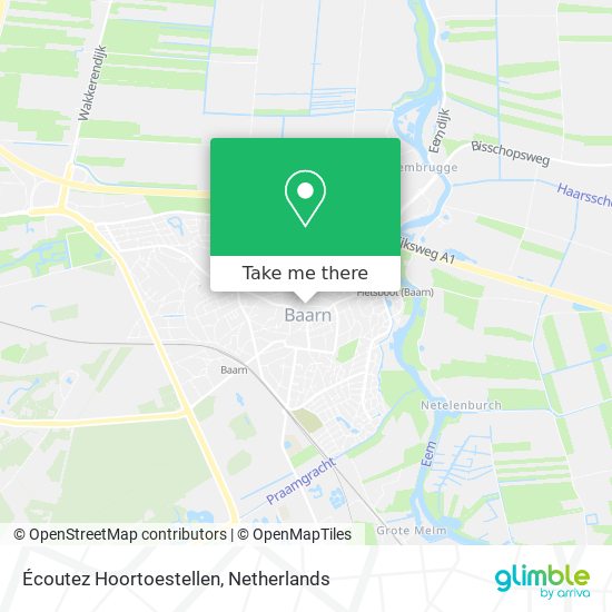 Écoutez Hoortoestellen Karte