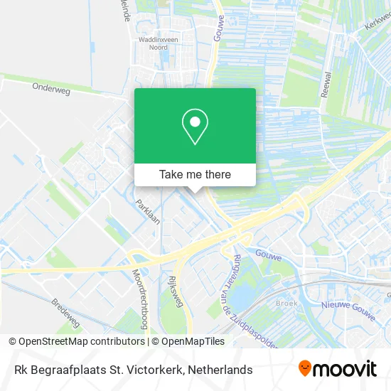 Rk Begraafplaats St. Victorkerk map