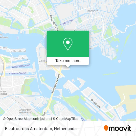 Electrocross Amsterdam map