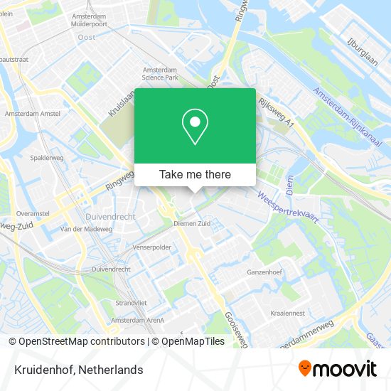 Kruidenhof map