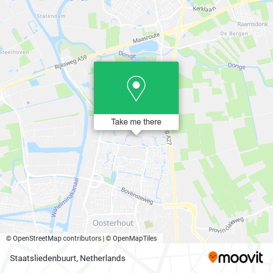 Staatsliedenbuurt map