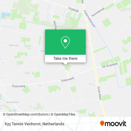 Kpj Tennis Venhorst map