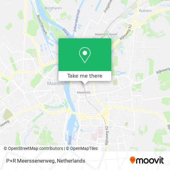 P+R Meerssenerweg map