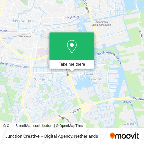 Junction Creative + Digital Agency map