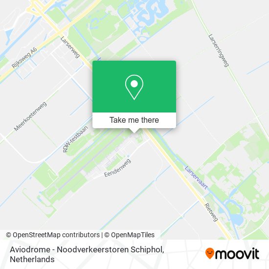Aviodrome - Noodverkeerstoren Schiphol map