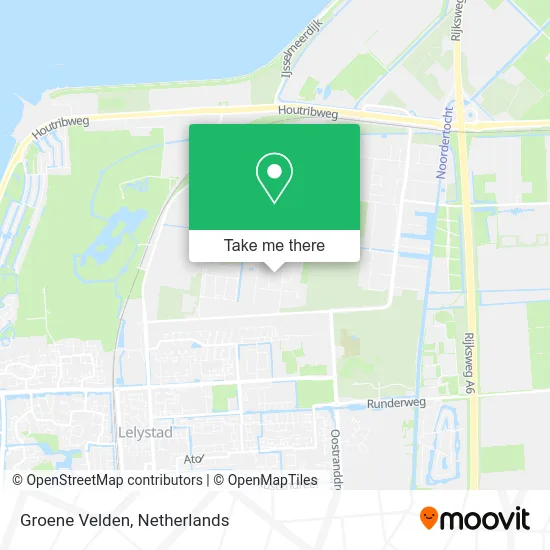 Groene Velden map