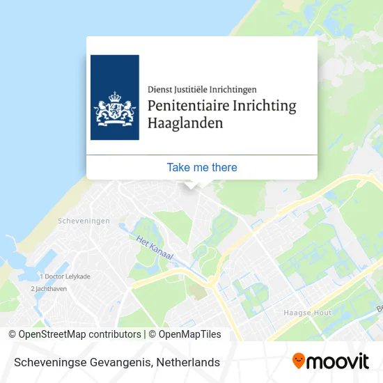 Scheveningse Gevangenis map