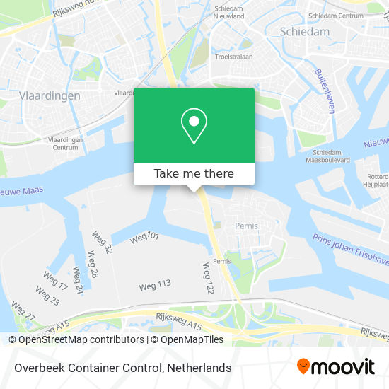 Overbeek Container Control Karte