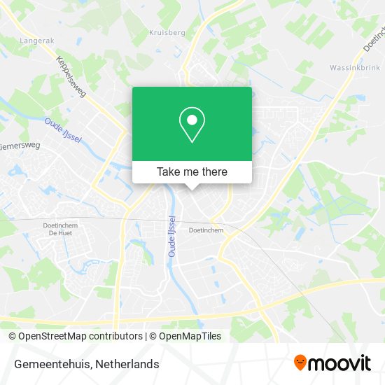 Gemeentehuis map