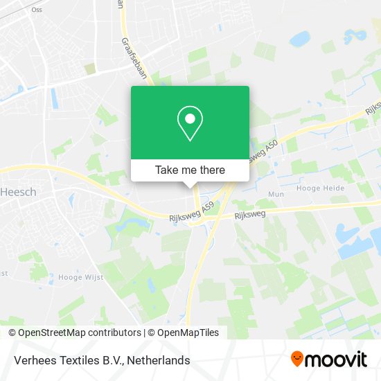 Verhees Textiles B.V. map