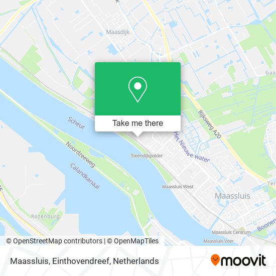 Maassluis, Einthovendreef map