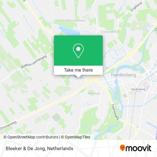 Bleeker & De Jong map