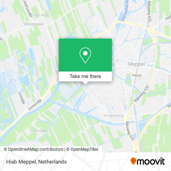 Hiab Meppel map