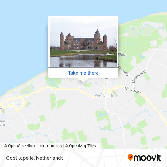 Oostkapelle Karte