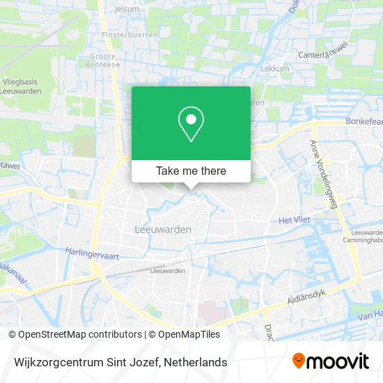 Wijkzorgcentrum Sint Jozef map