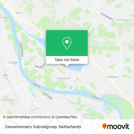 Zeeverkenners Gabrielgroep map