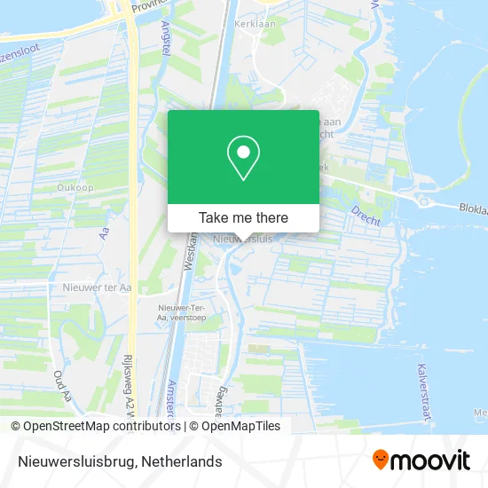 Nieuwersluisbrug map