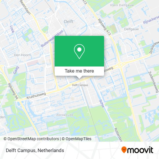 Delft Campus Karte