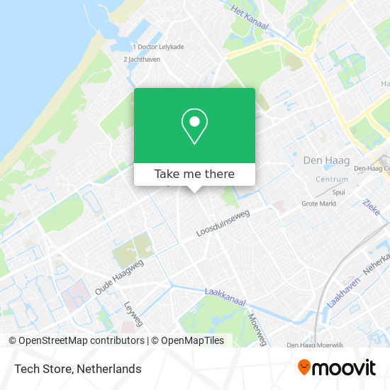 Tech Store map