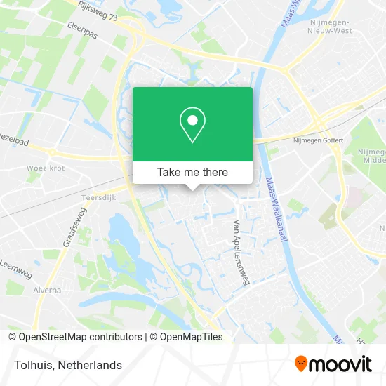 Tolhuis map