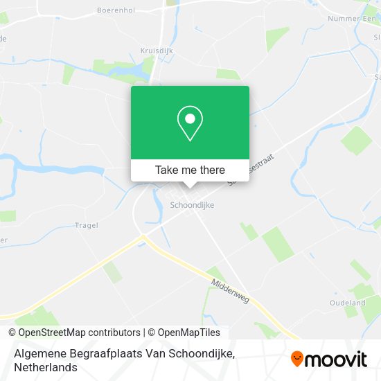 Algemene Begraafplaats Van Schoondijke map