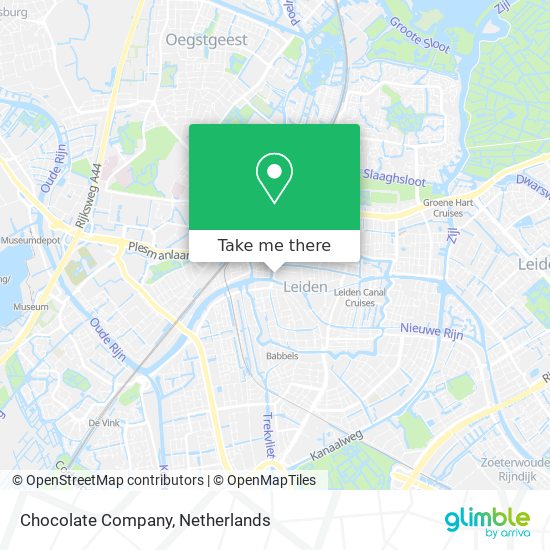 Chocolate Company map