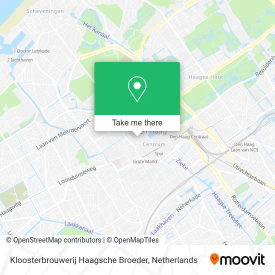 Kloosterbrouwerij Haagsche Broeder map