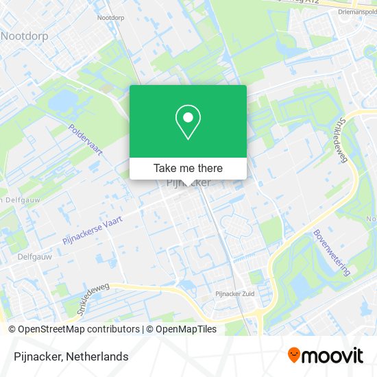 Pijnacker map