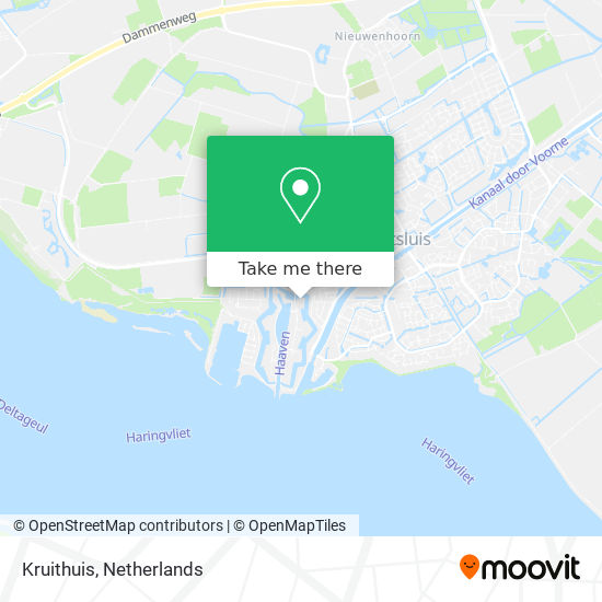 Kruithuis map