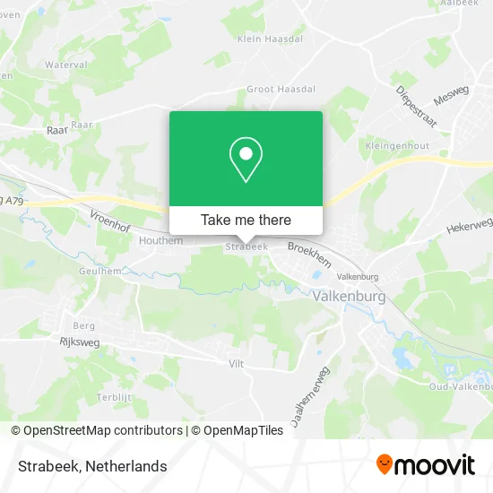 Strabeek map