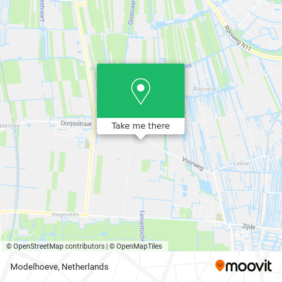 Modelhoeve map