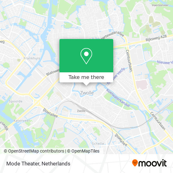 Mode Theater map