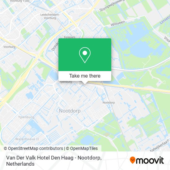 Van Der Valk Hotel Den Haag - Nootdorp map