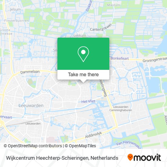 Wijkcentrum Heechterp-Schieringen map