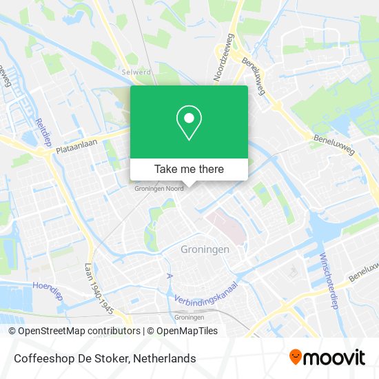 Coffeeshop De Stoker map