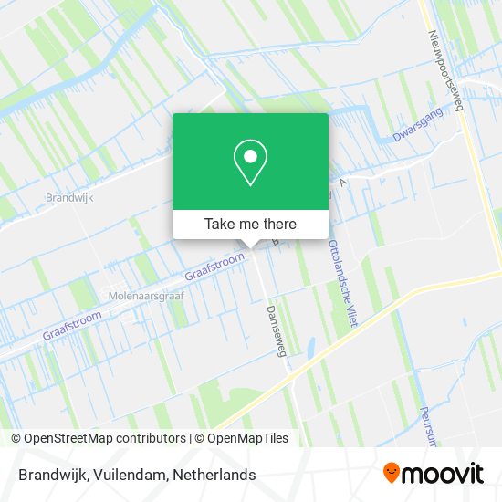 Brandwijk, Vuilendam Karte