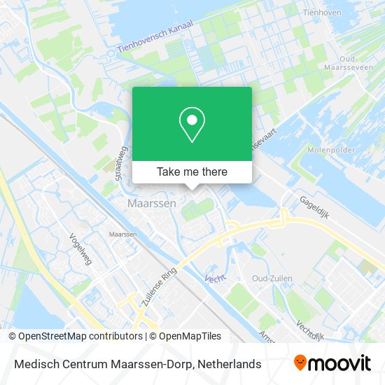 Medisch Centrum Maarssen-Dorp map