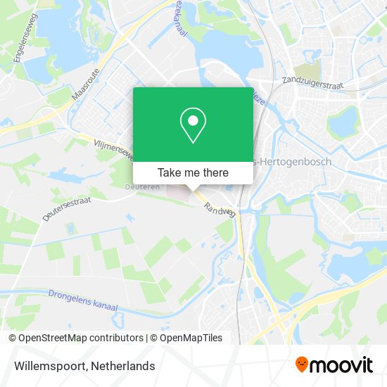 Willemspoort map