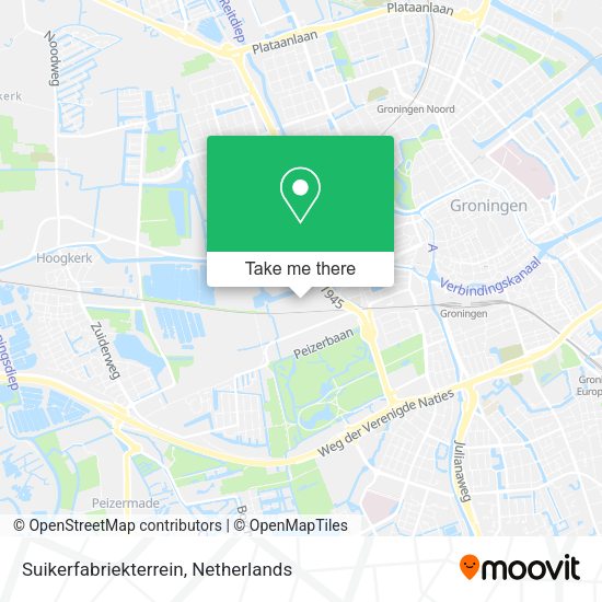Suikerfabriekterrein map