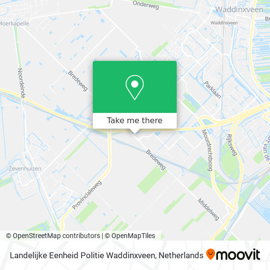 Landelijke Eenheid Politie Waddinxveen map