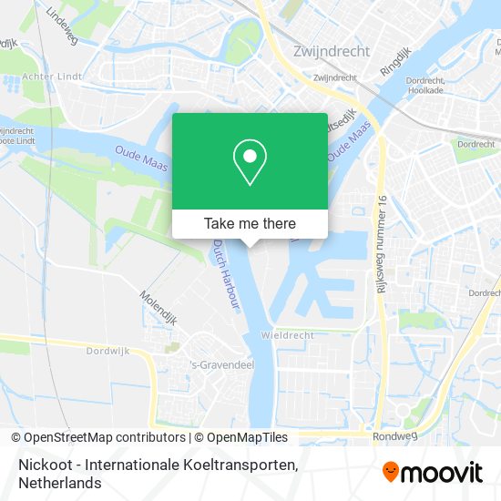 Nickoot - Internationale Koeltransporten map
