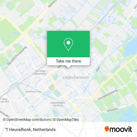 ‘T Heuvelhonk map