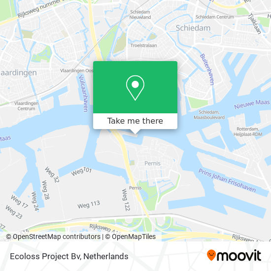 Ecoloss Project Bv map