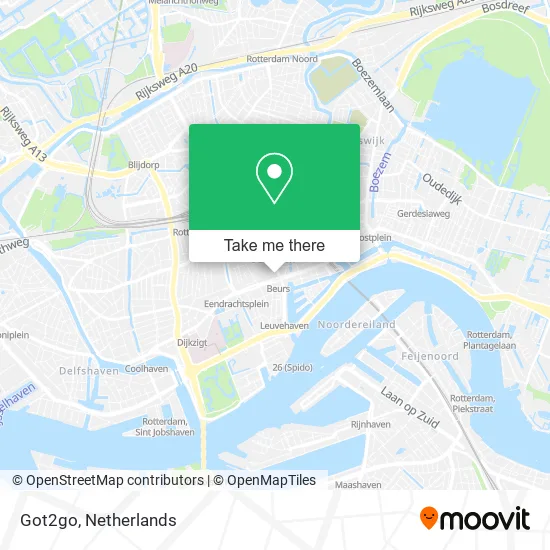 Got2go map