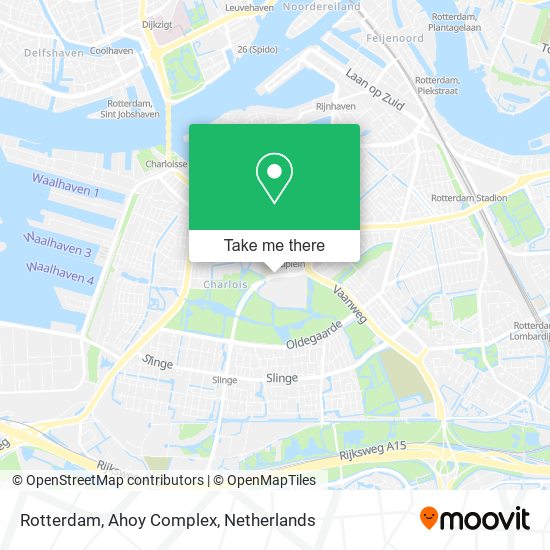 Rotterdam, Ahoy Complex map