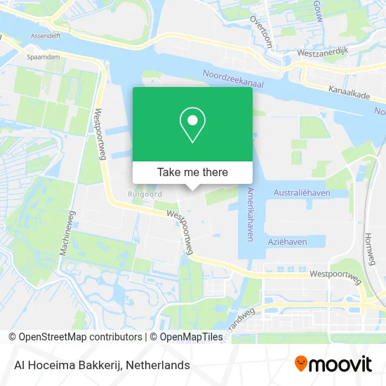 Al Hoceima Bakkerij map