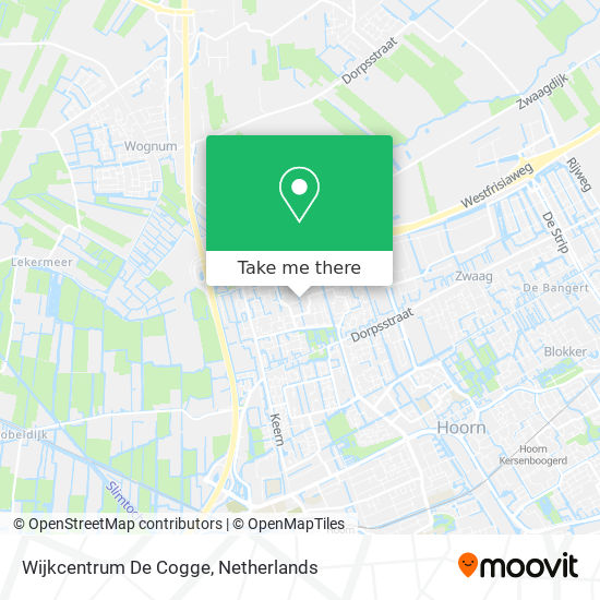 Wijkcentrum De Cogge map