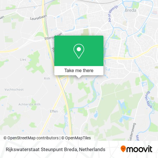 Rijkswaterstaat Steunpunt Breda map