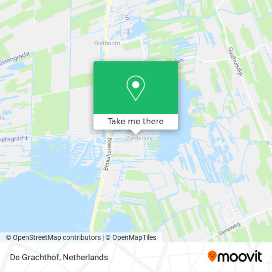 De Grachthof map